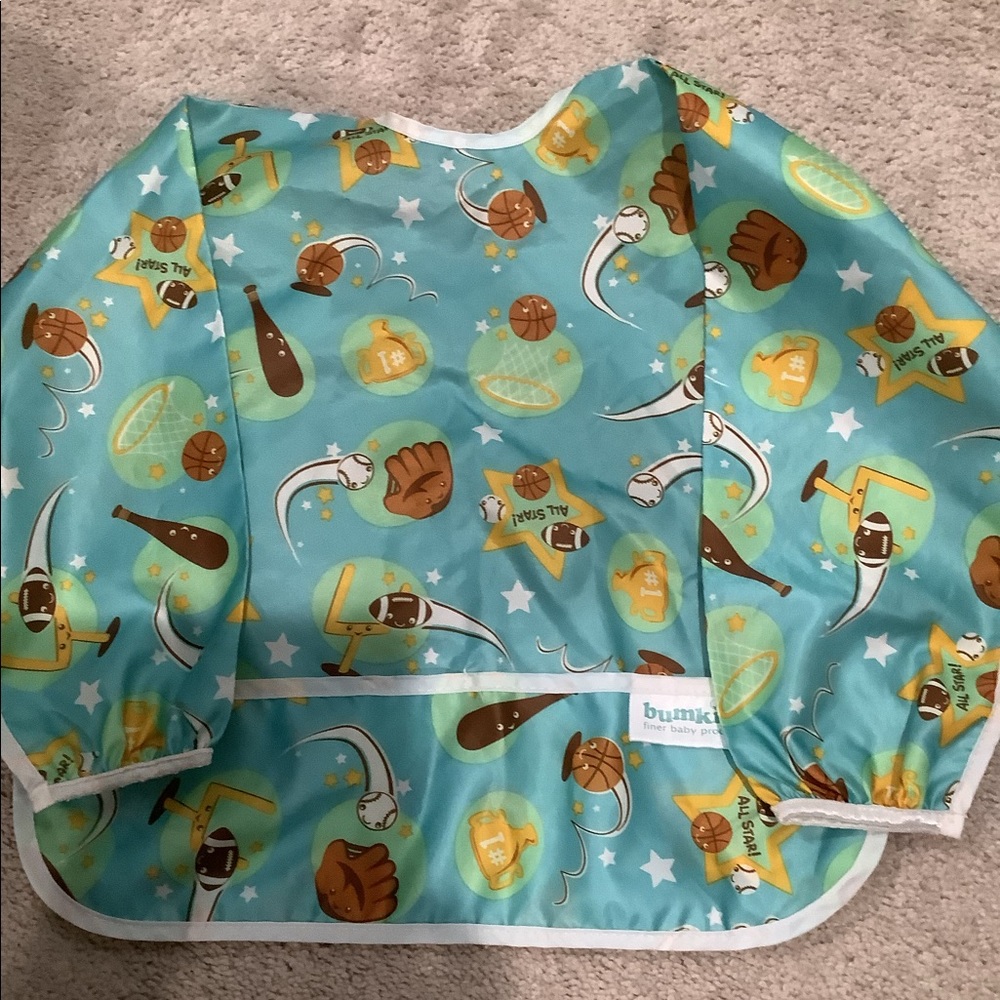 Bumkins smock with pockets